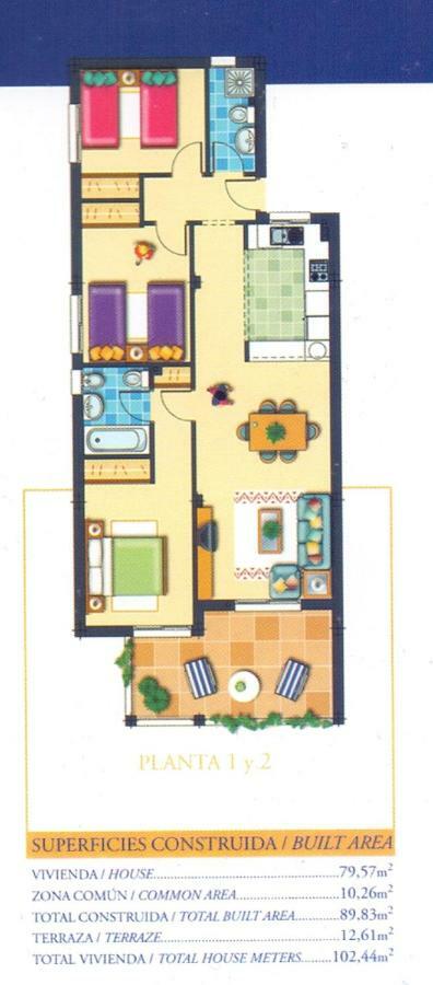 Ribera Beach 1 Apartment Nali 마르데크리스탈 외부 사진